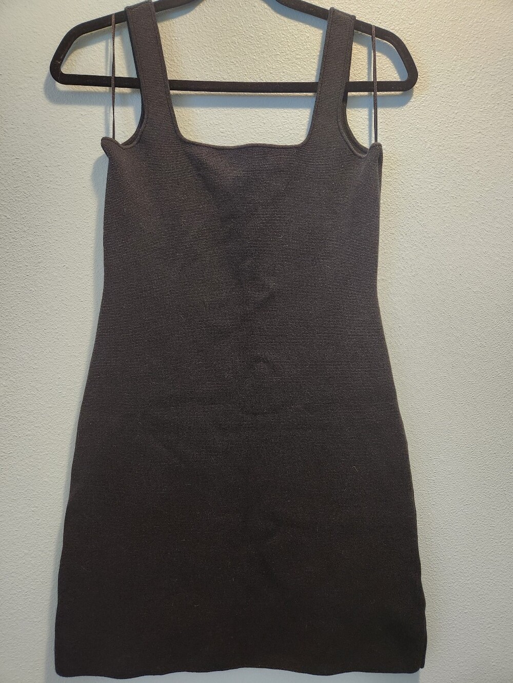 J.Crew Black Knit Mini Dress